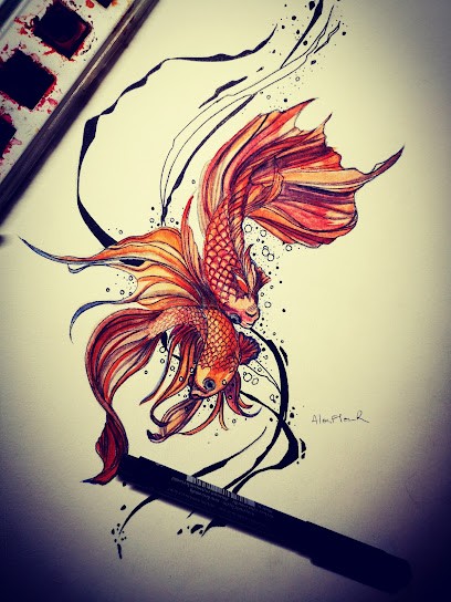 AloesflowArt, Tatoueur à Saubion