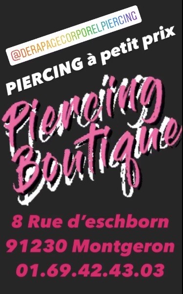 Dérapage Corporel Tatouage Piercing, Tatoueur à Montgeron