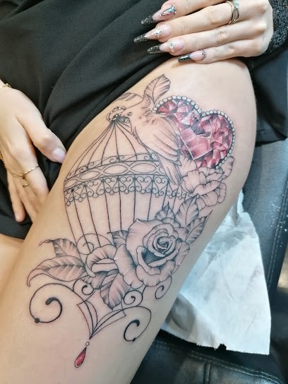 RG création, Tatoueur à Piffonds