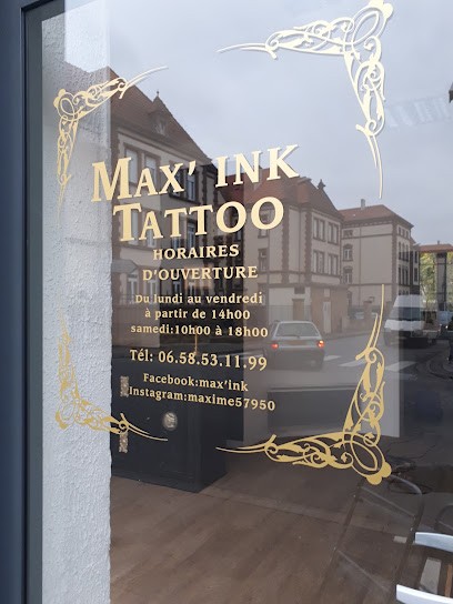 Max' Ink Tattoo, Tatoueur à Montigny-lès-Metz